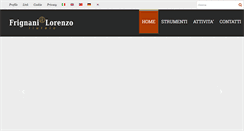 Desktop Screenshot of frignanilorenzo.com