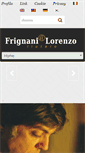 Mobile Screenshot of frignanilorenzo.com